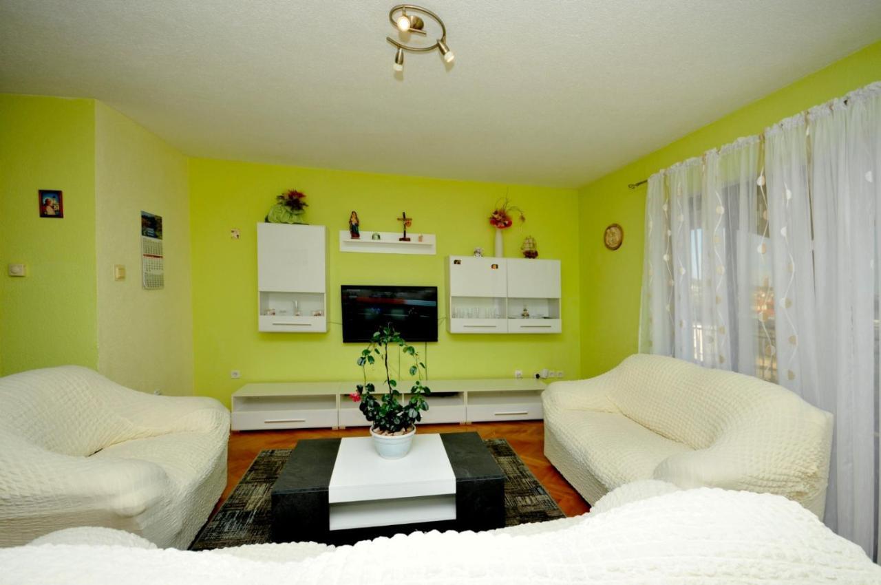 Roso Apartment With Sea View Трогир Экстерьер фото